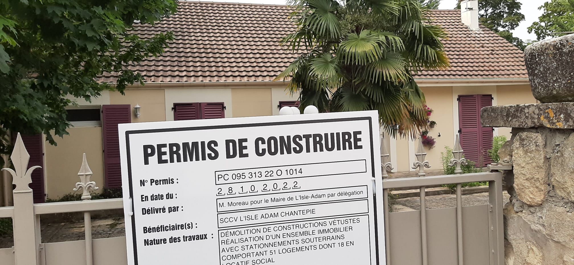 CONSTRUCTION DES IMMEUBLES RUELLE CARON : LE MAIRE NE PROTÈGE PAS LES HABITANTS DES ZONES PAVILLONNAIRES !