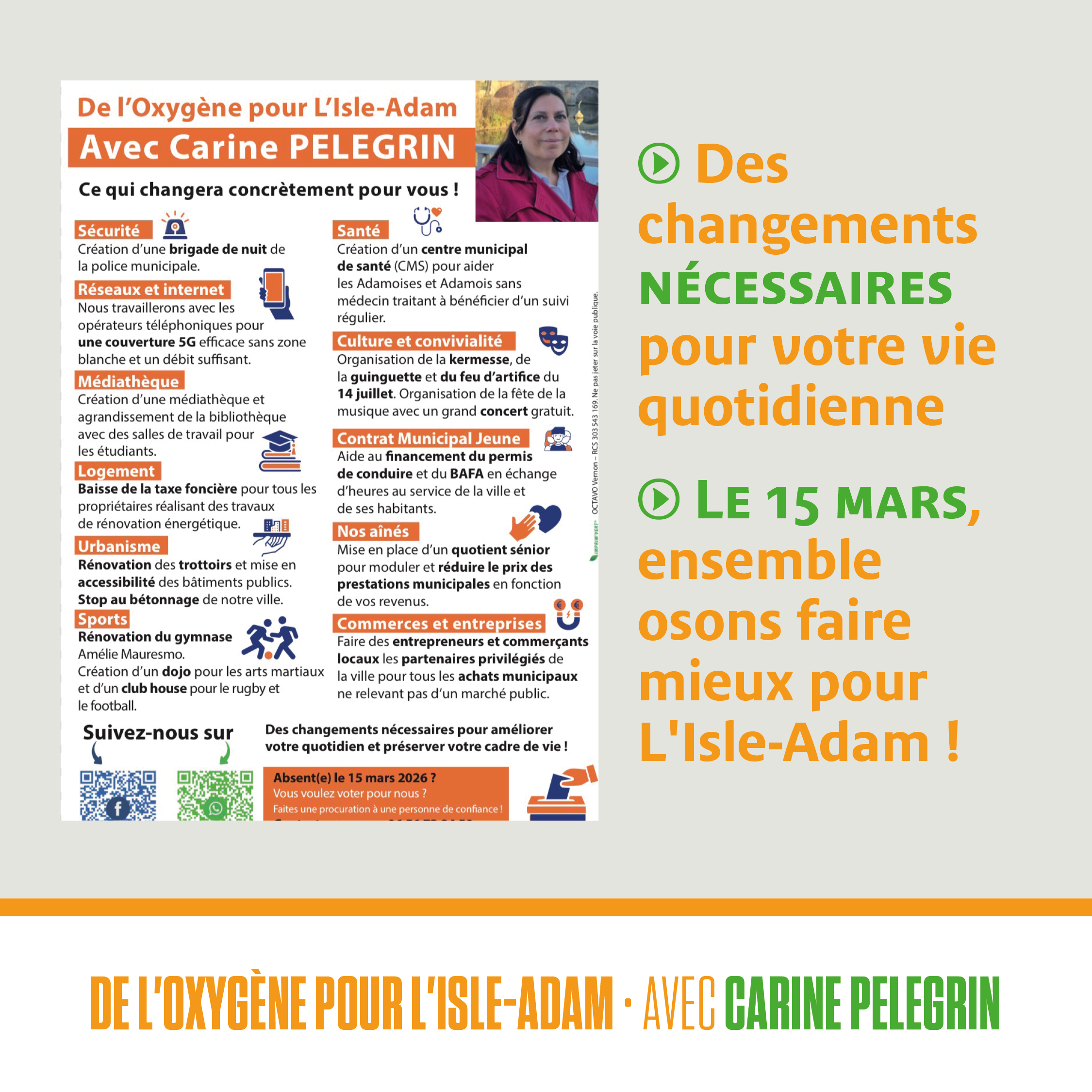 À L&rsquo;Isle-Adam, des changements nécessaires pour 2026