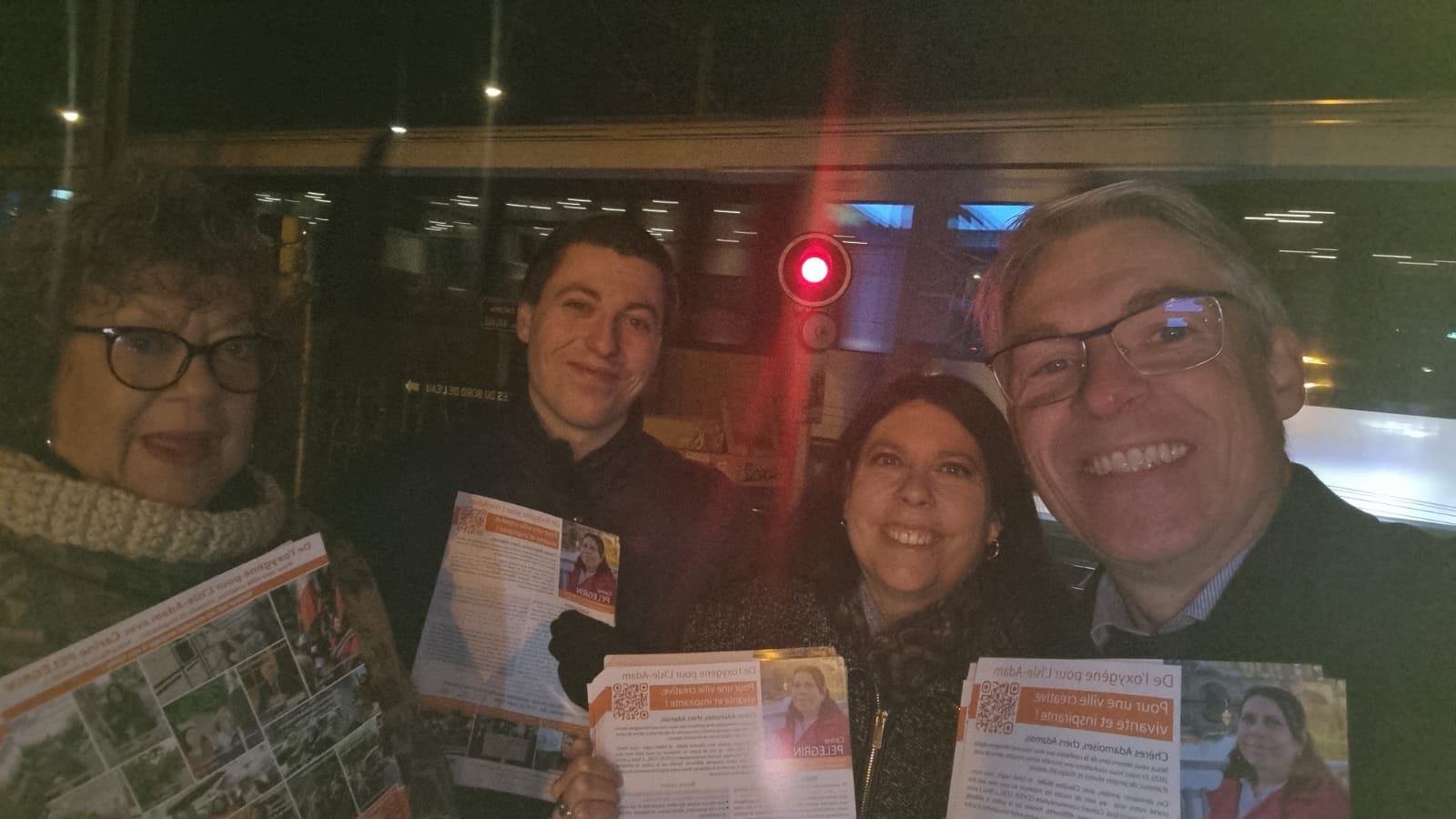Ce matin à la gare de L&rsquo;Isle-Adam/Parmain