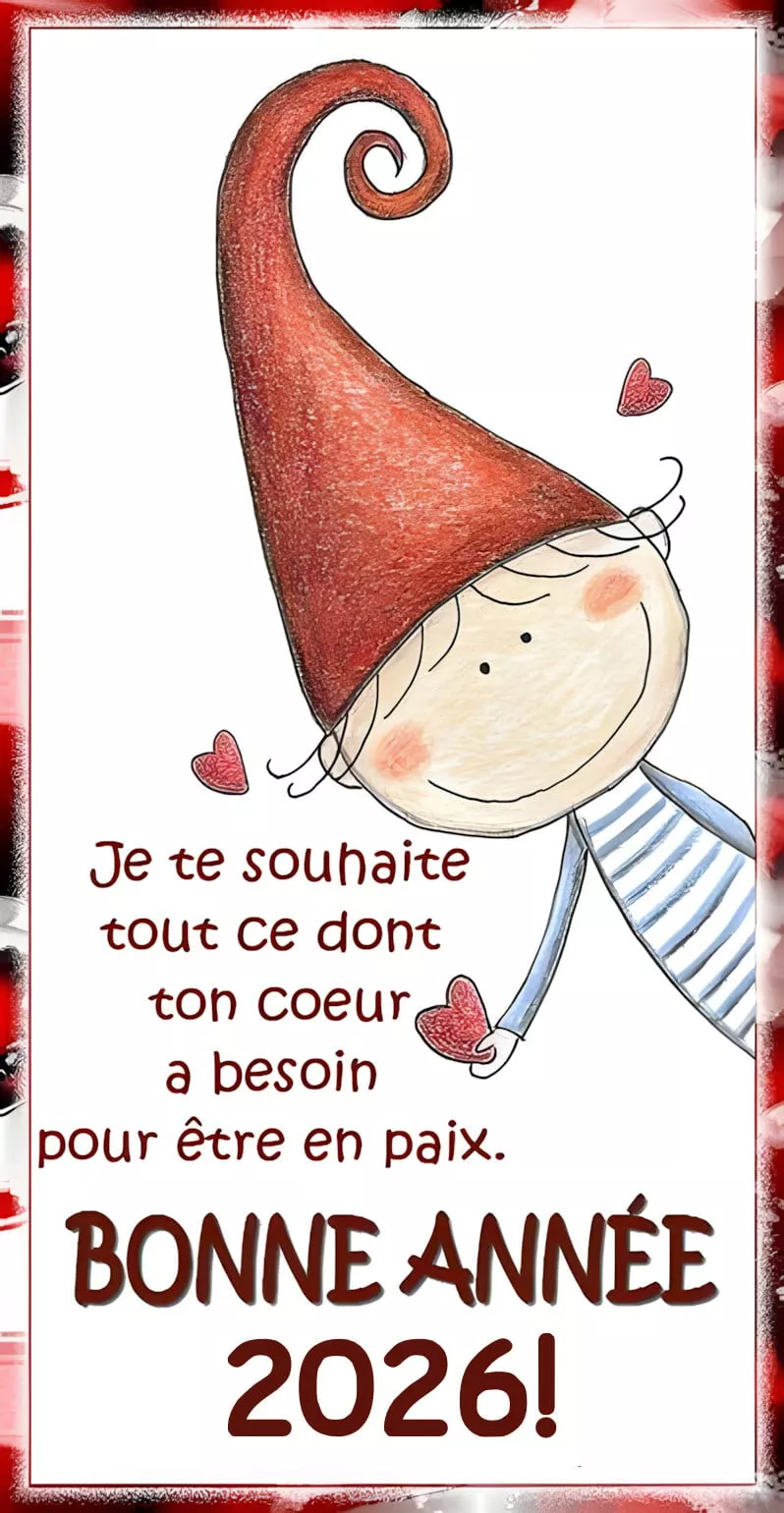 Bonne année 2026 !